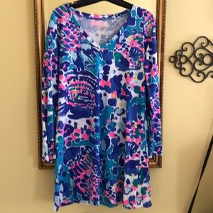 LILLY PULITZER RARE Long Sleeved Dress XS